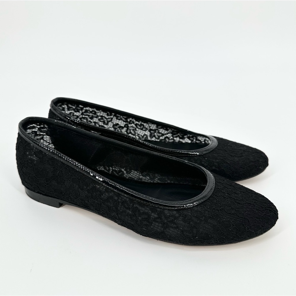 Tamara Mellon Lola Lace Ballet Flat